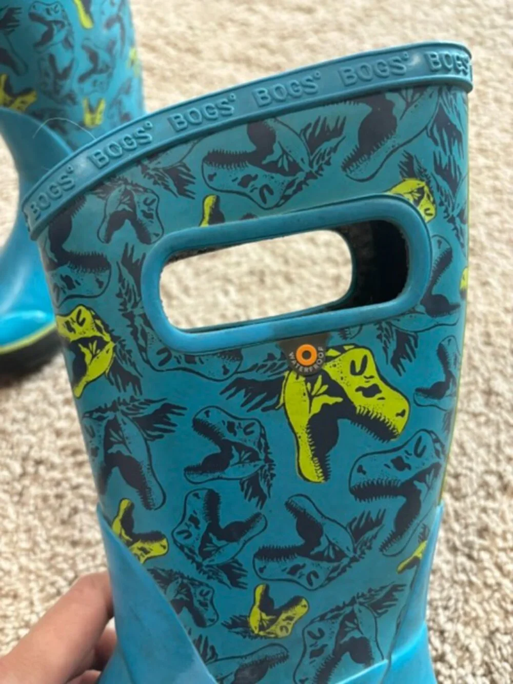 Bogs Dinosaur Kids Rain Boots